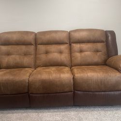 Couch, Loveseat And Recliner  (Must Pick Up)