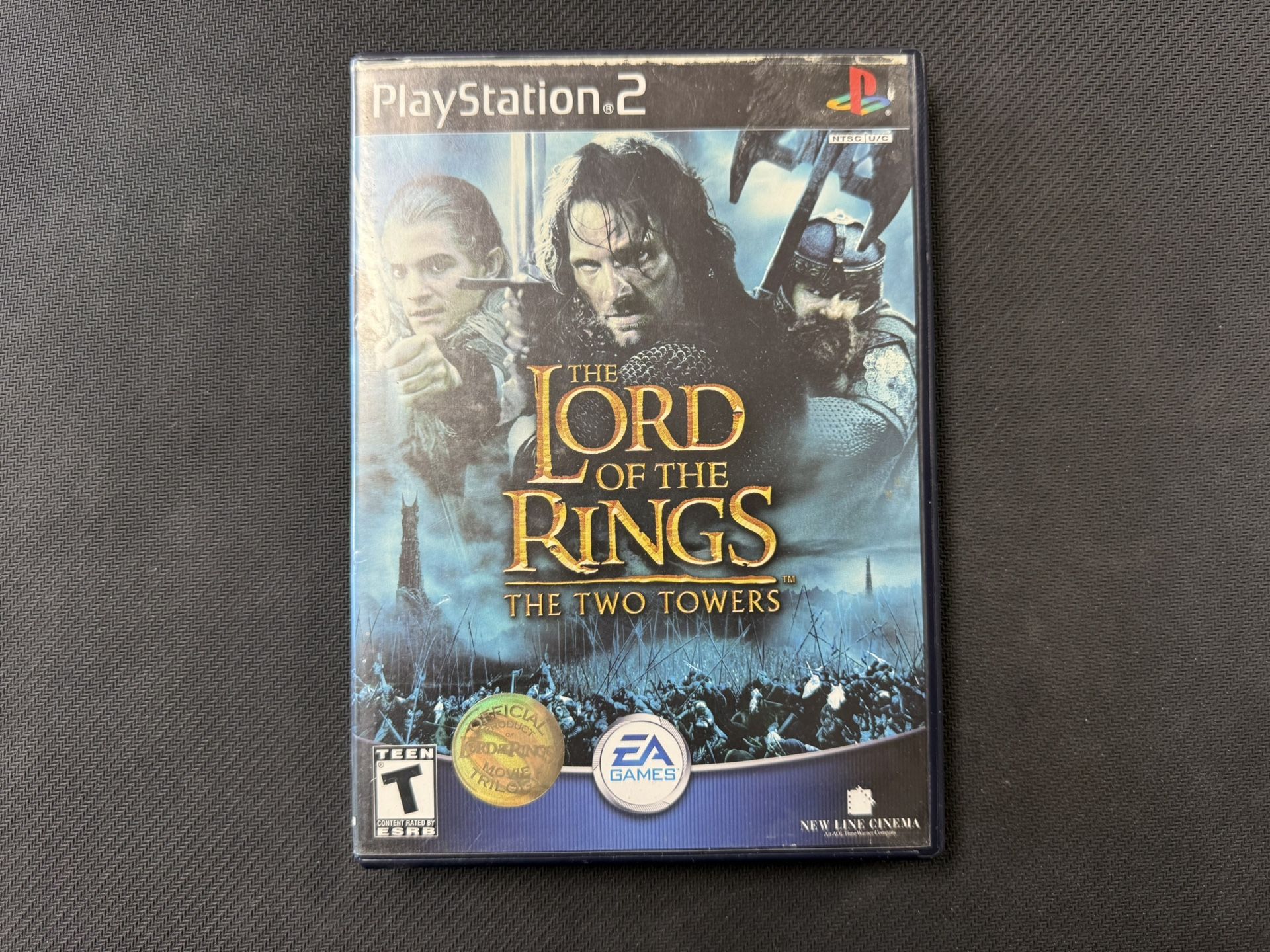 Lord of the Rings The Two Towers - PlayStation 2 Complete CIB