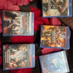 Marvel Movies, Sealed With. Digital Code. Some 3d Some Bluray