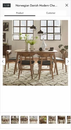 Dining table set
