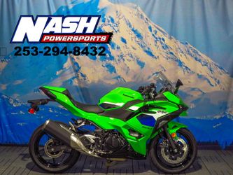 2026 Kawasaki Ninja 500 Abs Metallic Matte Twilight Blue