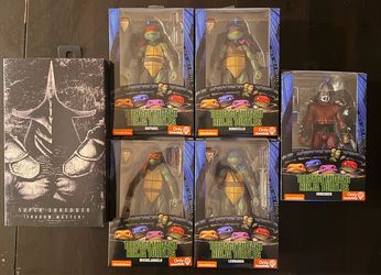 NECA TMNT 1990 MOVIE FIGURE GAMESTOP EXCLUSIVES