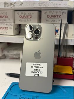 iPhone 15 pro max unlocked 256gb