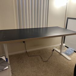 Ikea desk (no Monitors, Monitor mount, Keyboard Or Mouse)