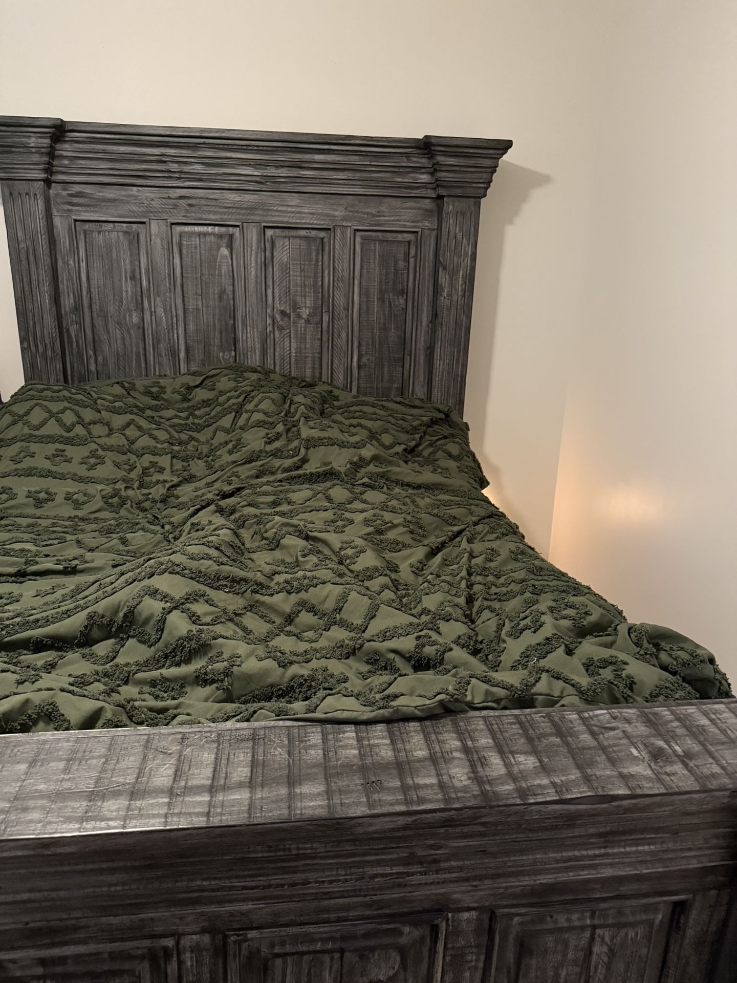 Queen Bed Frame With Mattress And Box Spring