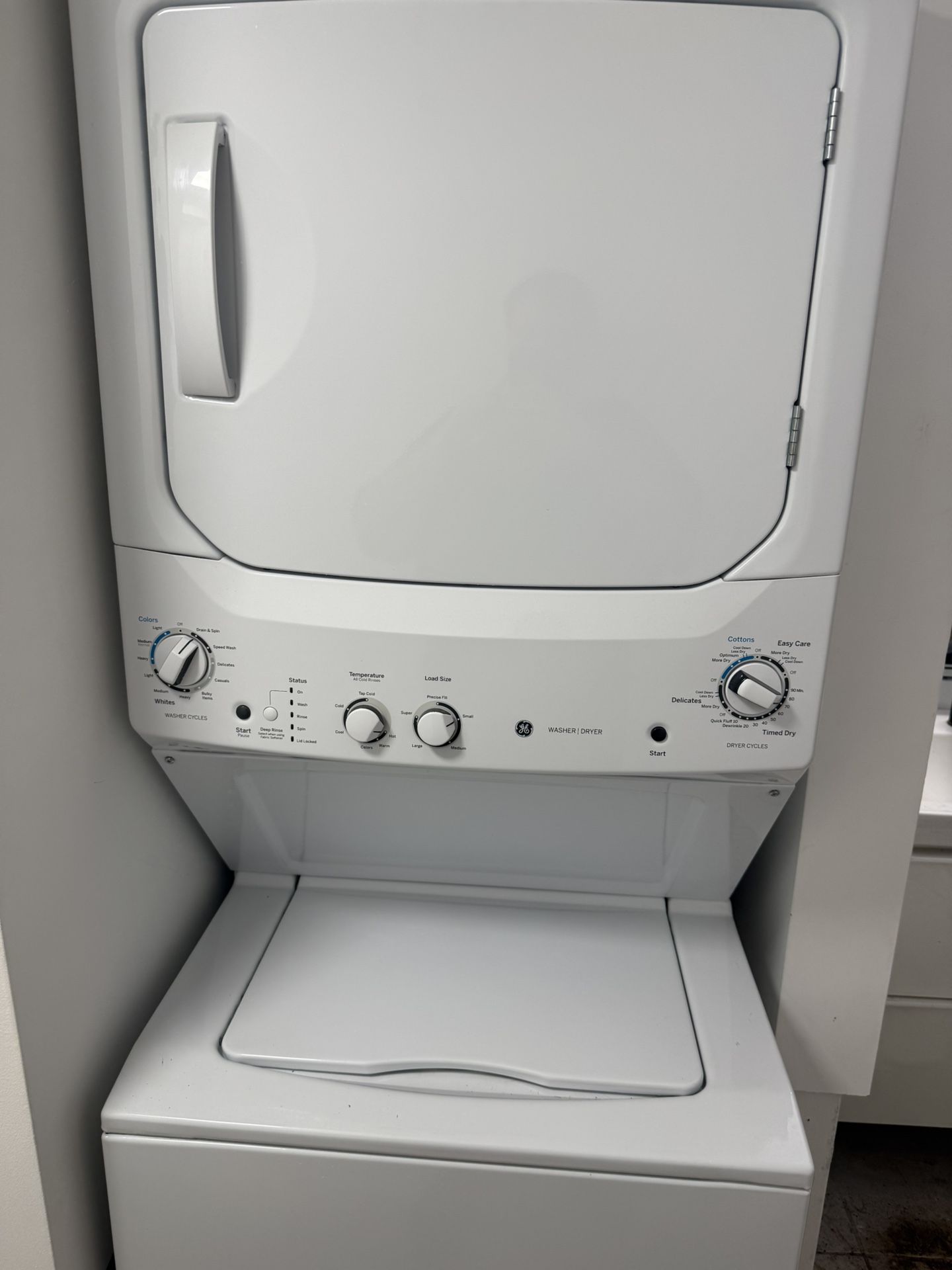 GE Washer Dryer Combo - Barely Used - Perfect Condition