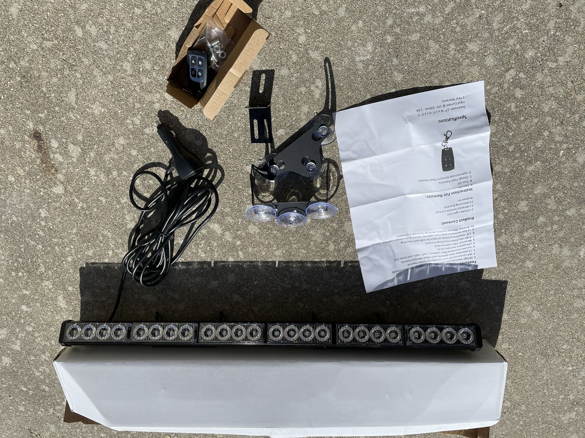 Emergency Strobe Light