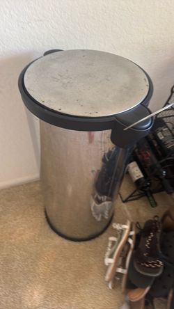 Stainless Steel Step Trash Can