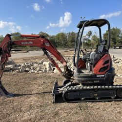 2020 Kubota U25 Mini Excavator