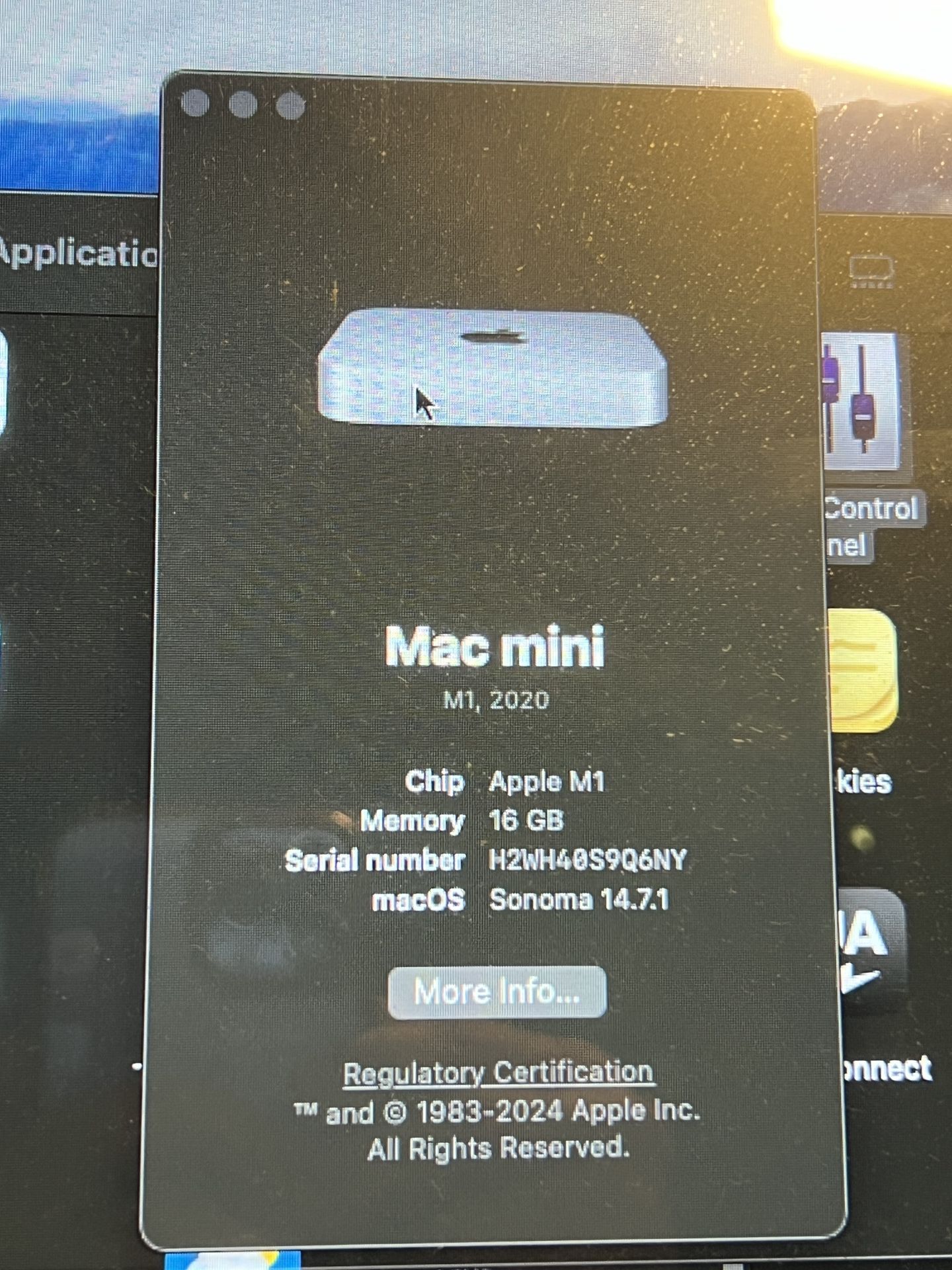 Mac Mini M1 16gb 512gb