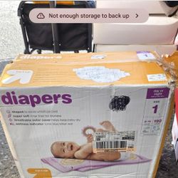 Diapers Size 1   192 Pieces  New Price Is Firm Corona92879 