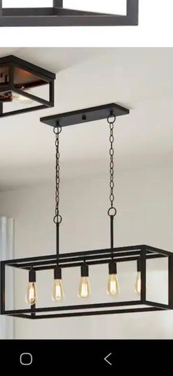 Set Of Kitchen And Dining Room Designer Lights
