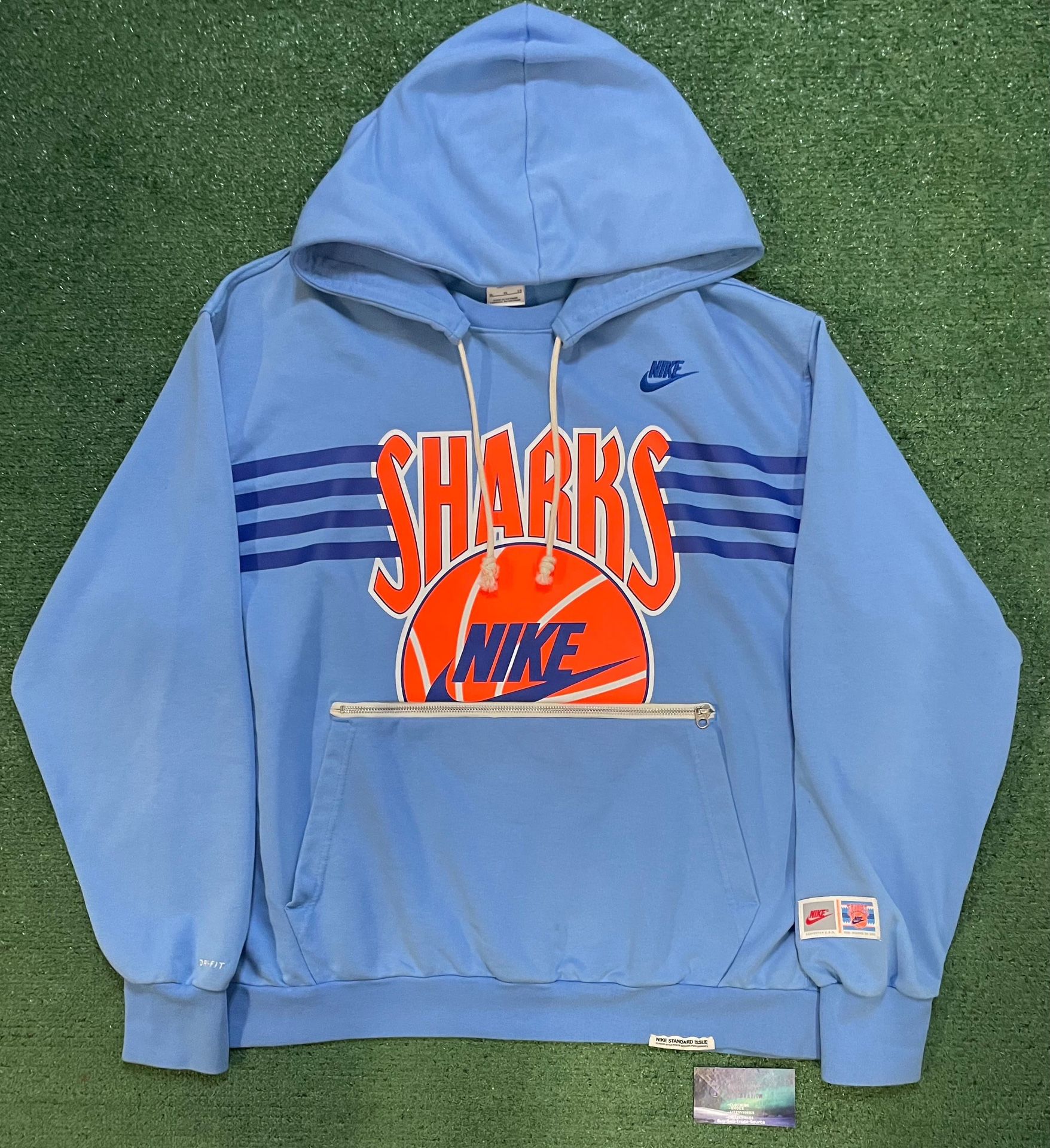 Nike sharks basketball hoodie