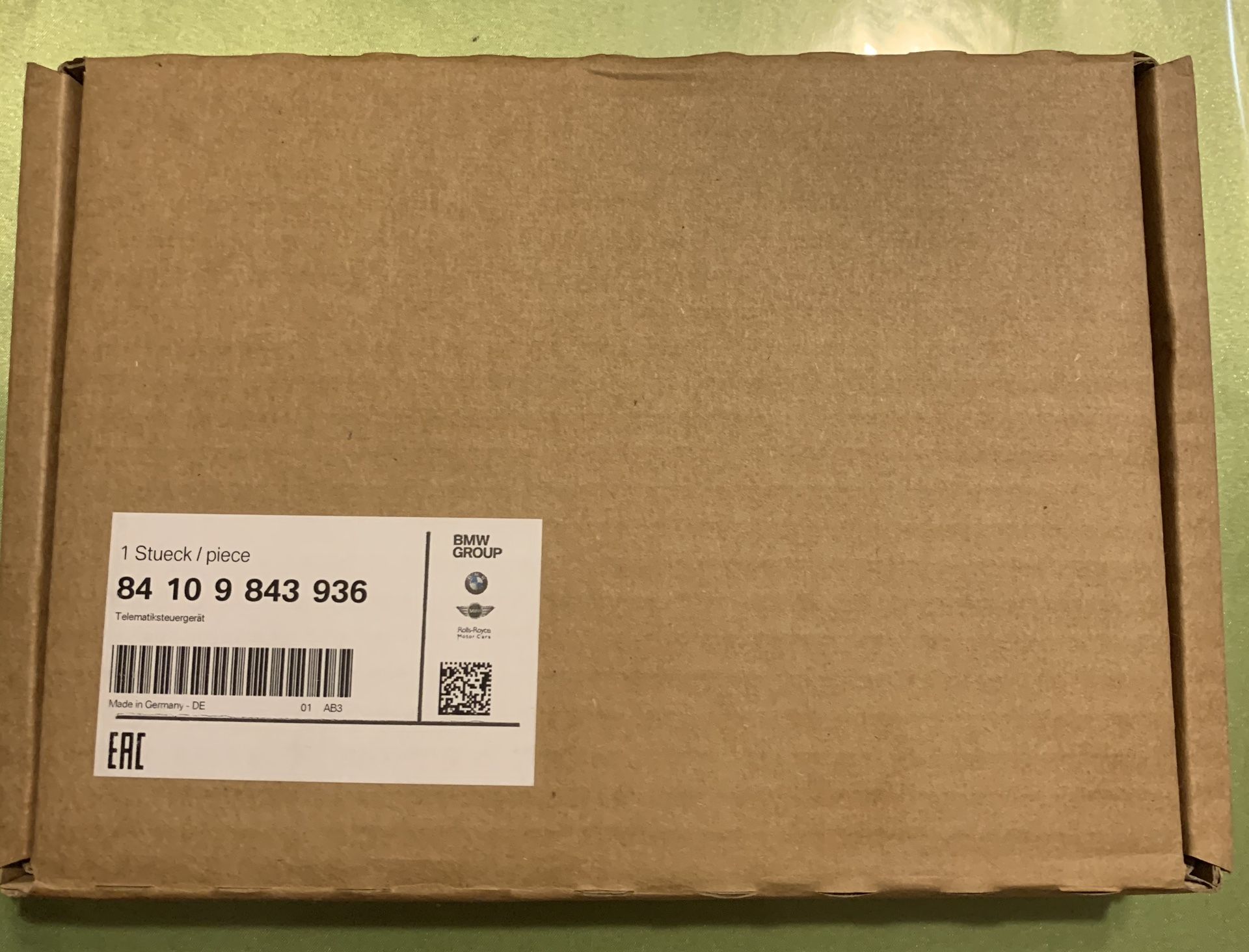 Telematics Control Unit 841013 - BMW (84-10-9-843-936)