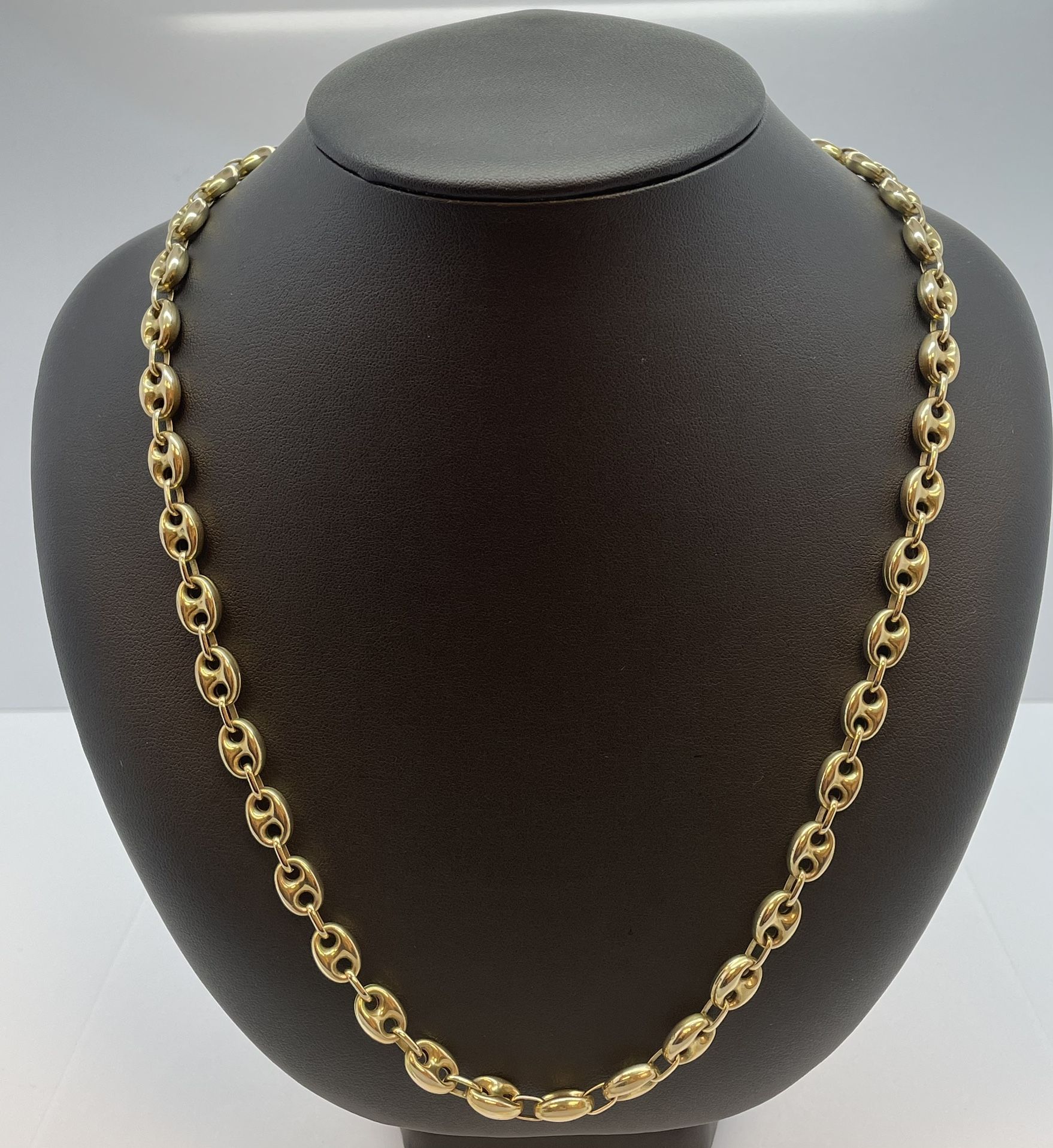 14K Gold Bullet Chain.