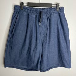 Outdoor Voices Cloudknit Shorts Mens Large Blue