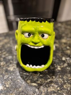 Ceramic Frankenstein Candy Dish
