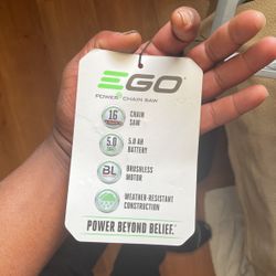 EGO Chain Saw 