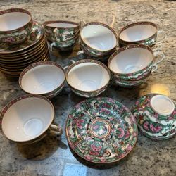 Very Fine China Cups And Saucers