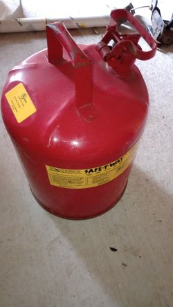 5 gallon gas container $40