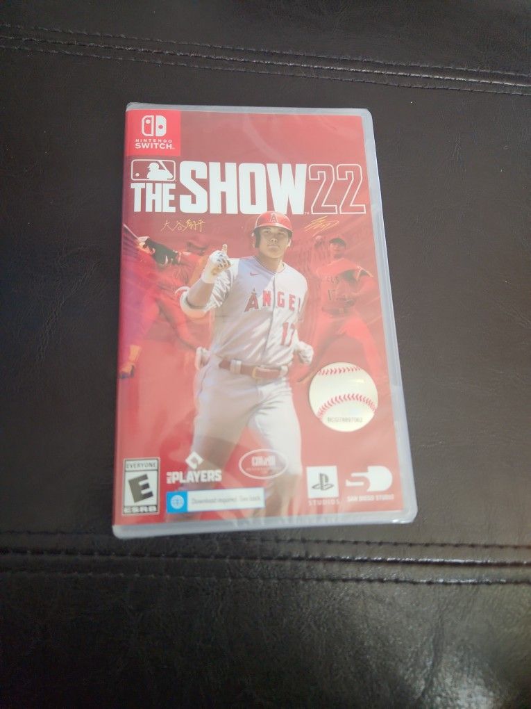 Sealed Nintendo Switch "MLB The Show 22"