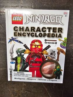 Lego Ninjago Character Encyclopedia by DK Pub. (2012, Hardcover) No Minifigure