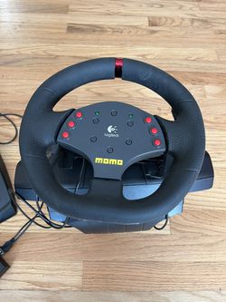Verzadigen Junior streng logitech momo racing wheel and pedals with force feedback for Sale in  Portland, OR - OfferUp