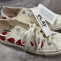 Brand new Converse x PLAY Comme des Garçons sneaker