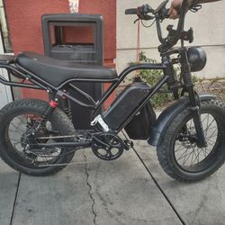 Ridstar Q20 Electric Wide Tire Bike W/ 52V Battery