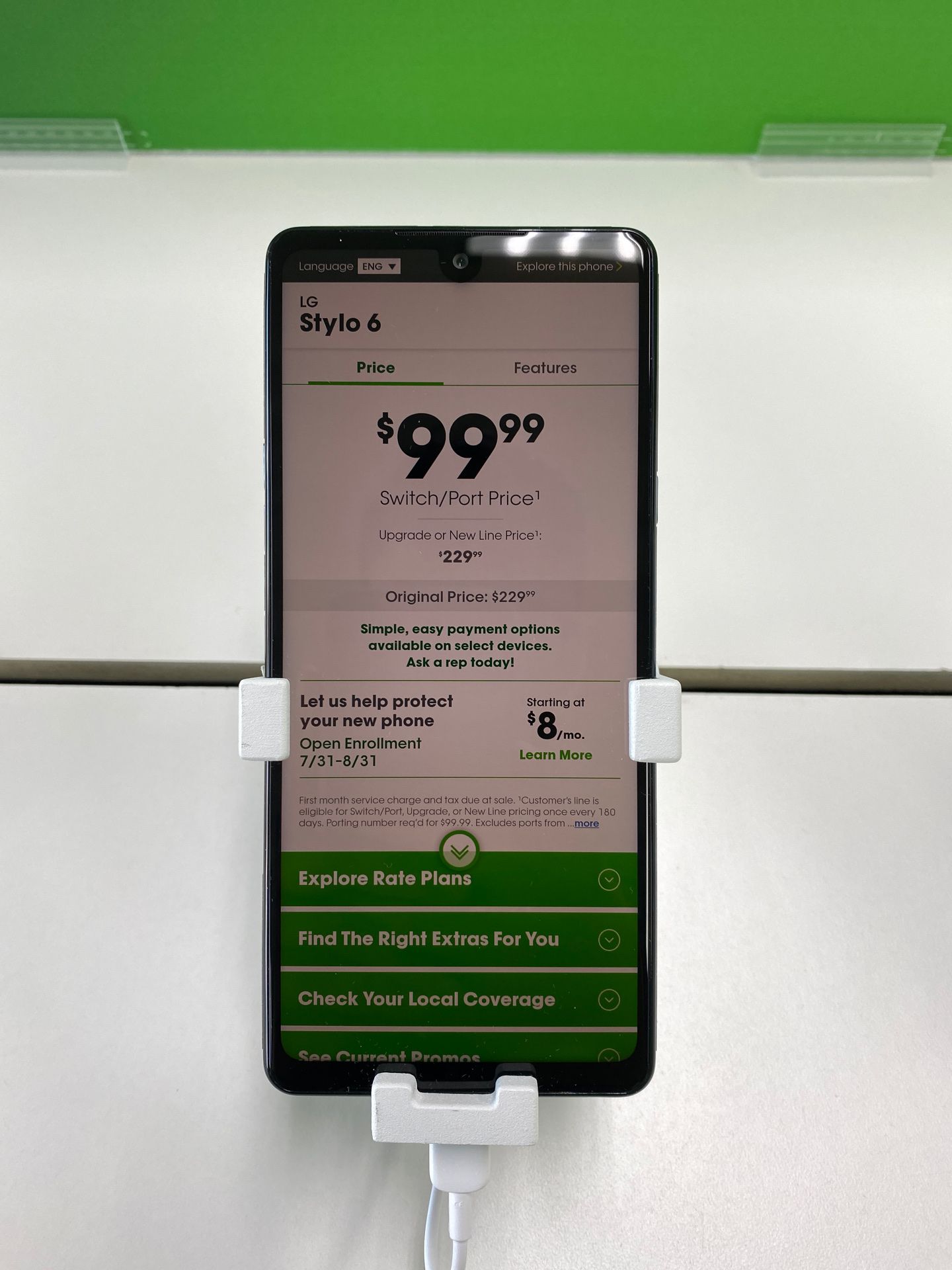 Stylo 6 with Cricket Wireless