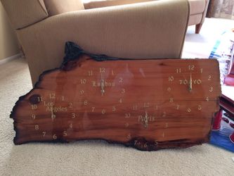 Multi Time Zone Wall Clock