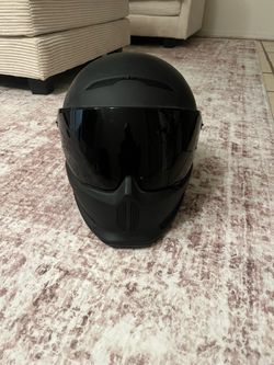 Ruroc Atlas 4.0 Motorcycle Helmet – Matte Black – Barely Used