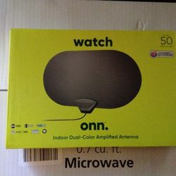🚨 BRAND NEW ONN INDOOR DUAL- COLOR AMP ANTENNA!