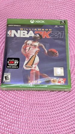 NBA 2K21 Microsoft Xbox Series X|S Factory Sealed Zion Williamson Edition