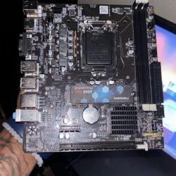 H61 Lga1155 Mobo & 250gb Ssd 