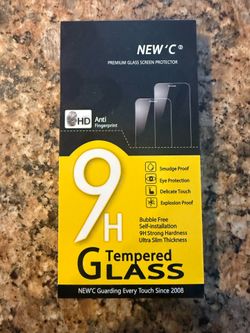 NEW'C 9H Tempered Glass Screen Protector for iPhone 16 Pro Max Clear Slim
