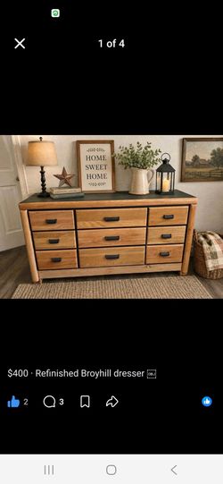 Refinished Broyhill Dresser