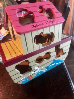 Melissa and Doug Noah’s ark wooden toy