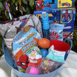 Spiderman Easter basket