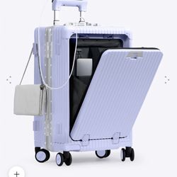 Brand New - Nobl Carry On Luggage - Lavender