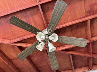 Ceiling Fan With Light And Remote Control 
