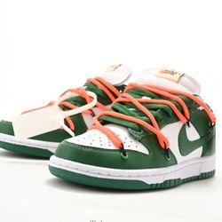 Nike Dunk Low Off White Pine Gren