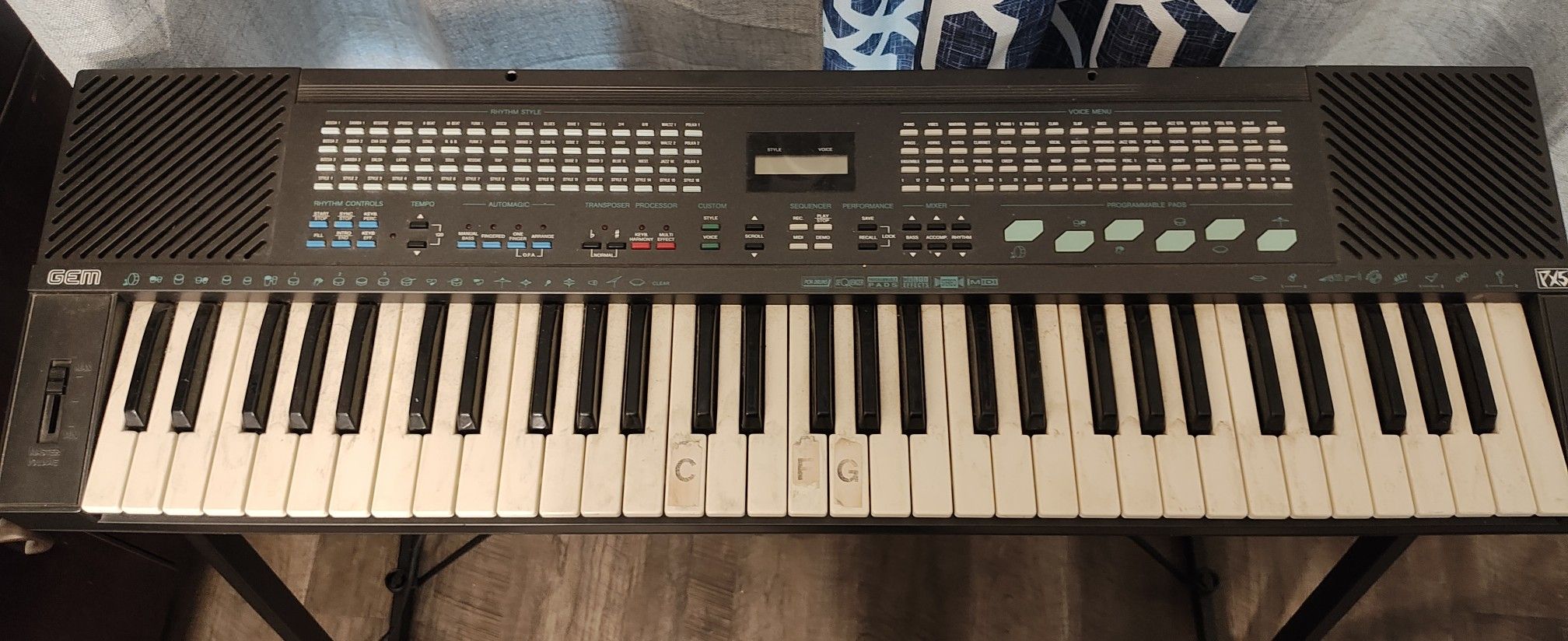 PX5 GEM Keyboard Vintage