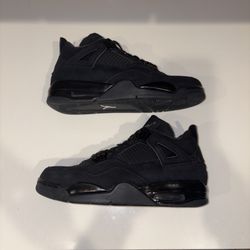 Size 12 - Preowned Jordan 4 Retro Black Cat 