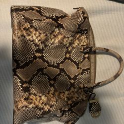 Micheal Kors Snake Print Purse