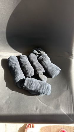 Black ankle socks