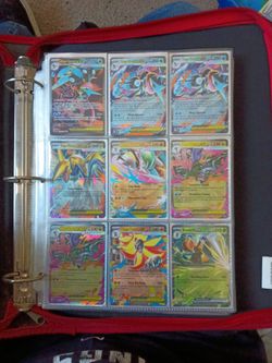Pokémon EX/GX Holo Card Collection Binder Page