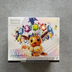 Pokemon Prismatic Evolutions Elite Trainer Box ETB | NEW