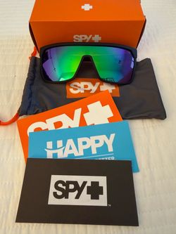SPY Sunglasses - Flynn Soft Matte Black - brand new, never used