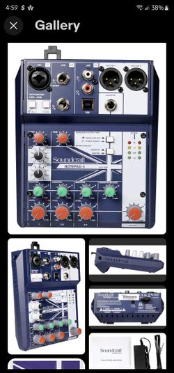 Soundcraft Notepad-5 Channel